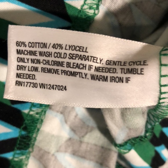 2/$30 NWT Diane Von Furstenberg Dress Long Sleeve Midi Arrow Green Wrap XXS DVF - Picture 7 of 10